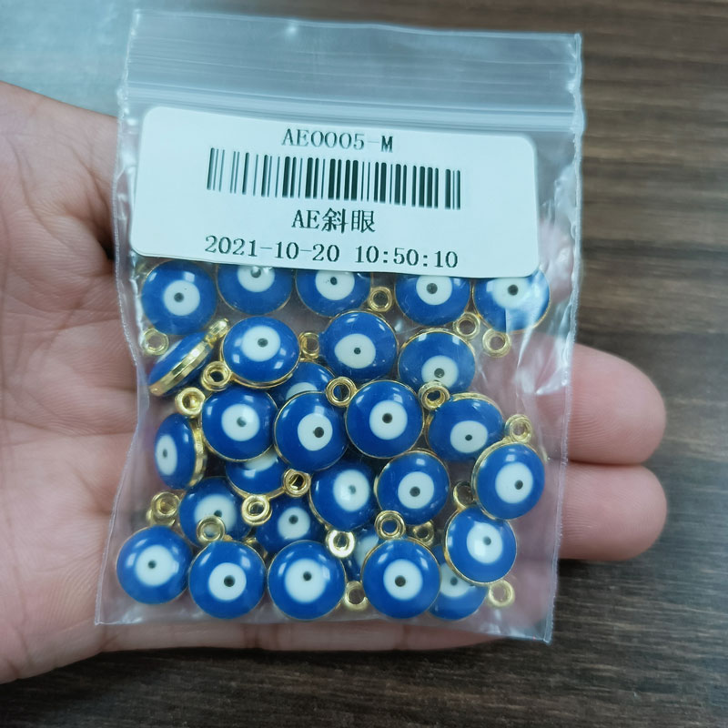 Men Accessories Evil Eye - 100 قطعة من قلادات العين الشريرة