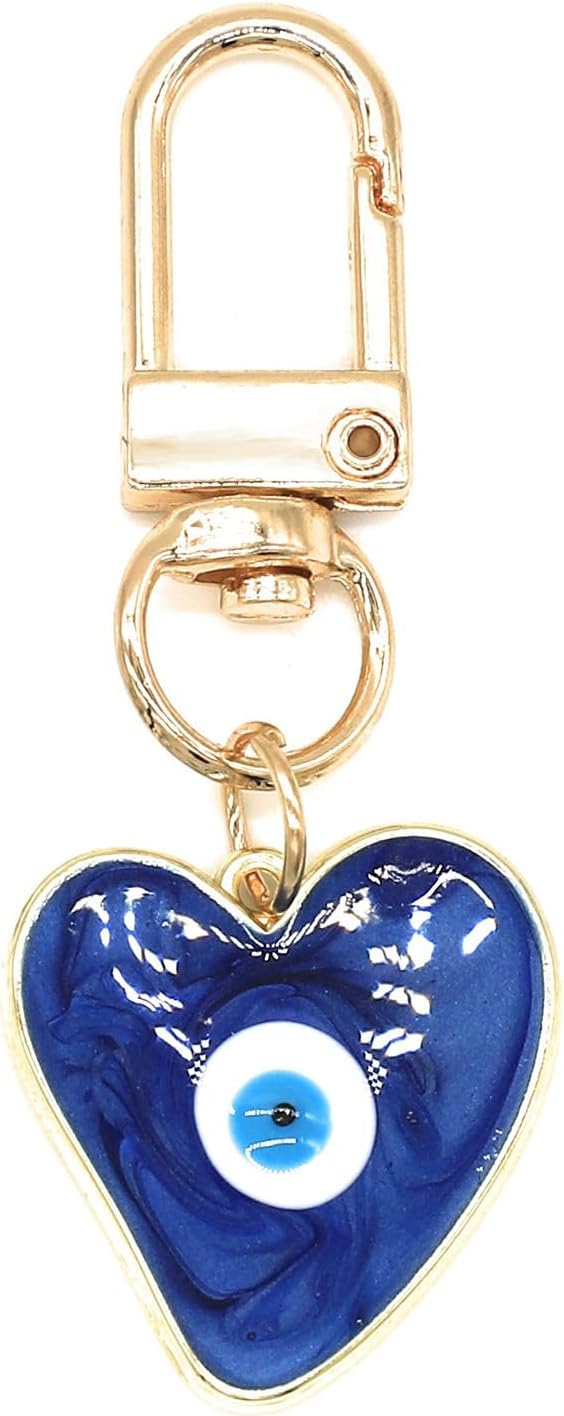Men Accessories Evil Eye - عين الشر سلاسل المفاتيح العرق القلب