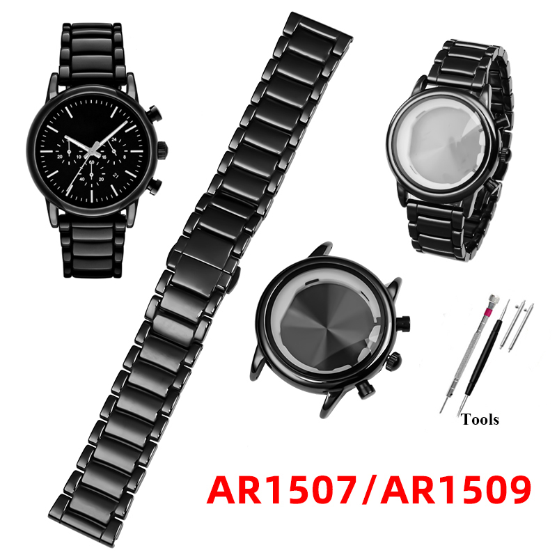 Men'S Accessories Armani - حزام من السيراميك وحالة للرجال ،