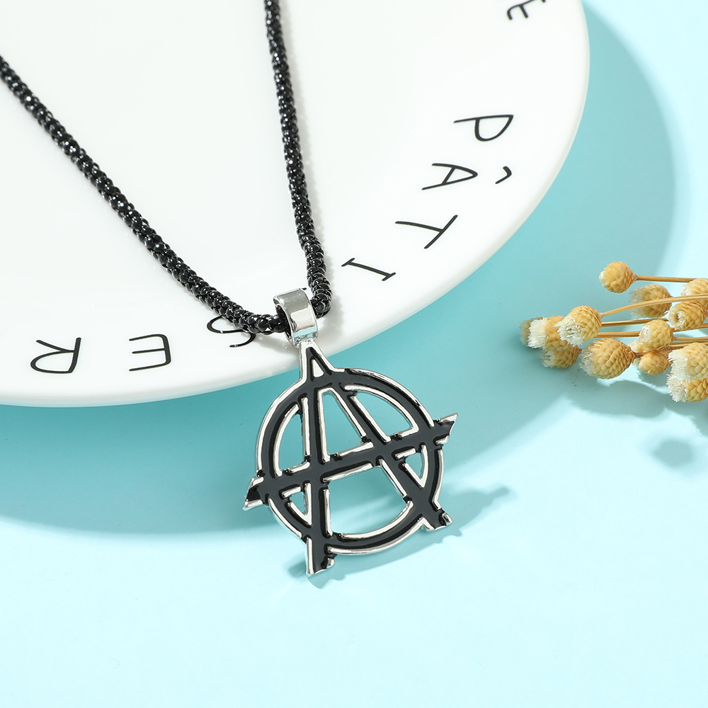 Men Accessories Jewelry - قلادة رمزية بحرف A من فيلم
