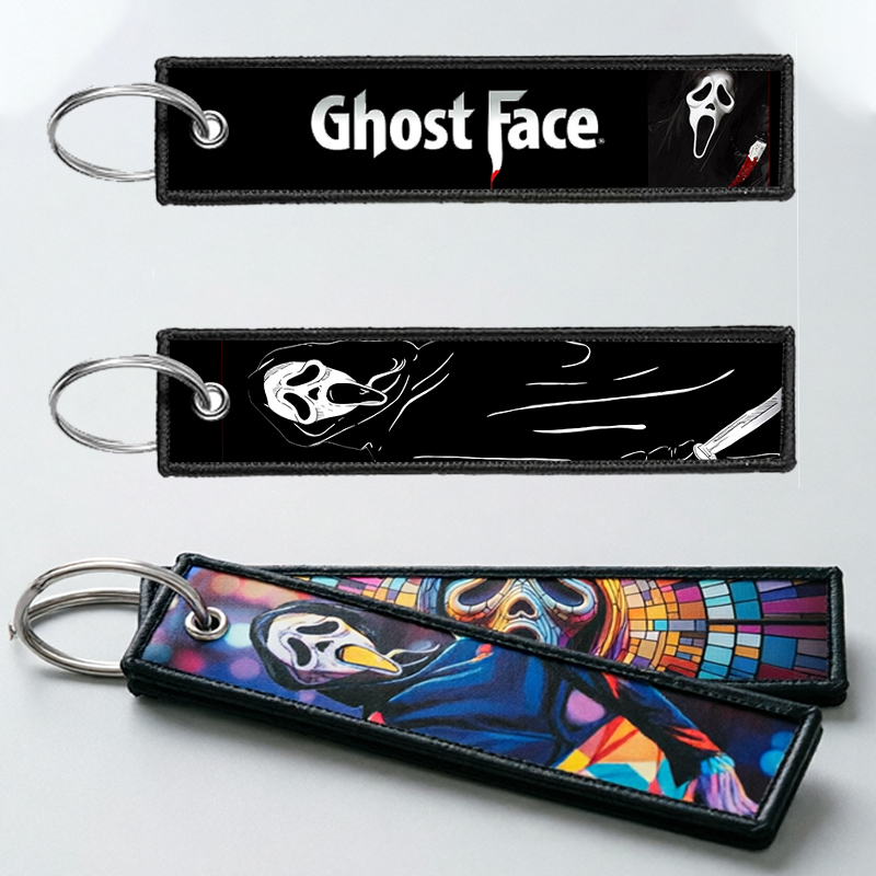 Men'S Accessories Holder - سلسلة مفاتيح GHOST FACE للرجال والنساء،