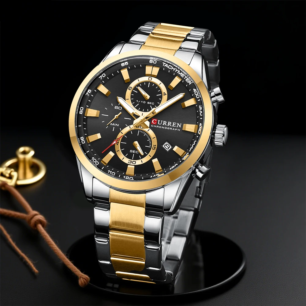 Men Accessories Jewelry - CURREN ساعات كوارتز كرونو رياضية كاجوال