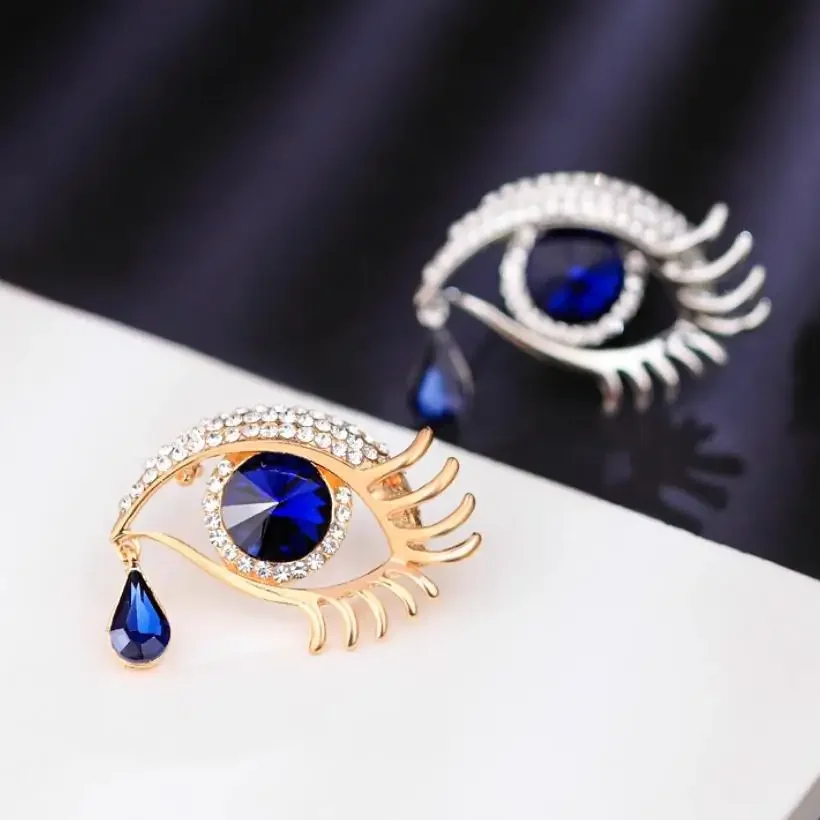 Men Accessories Evil Eye - قطعة واحدة بروش عين الحسد العصرية