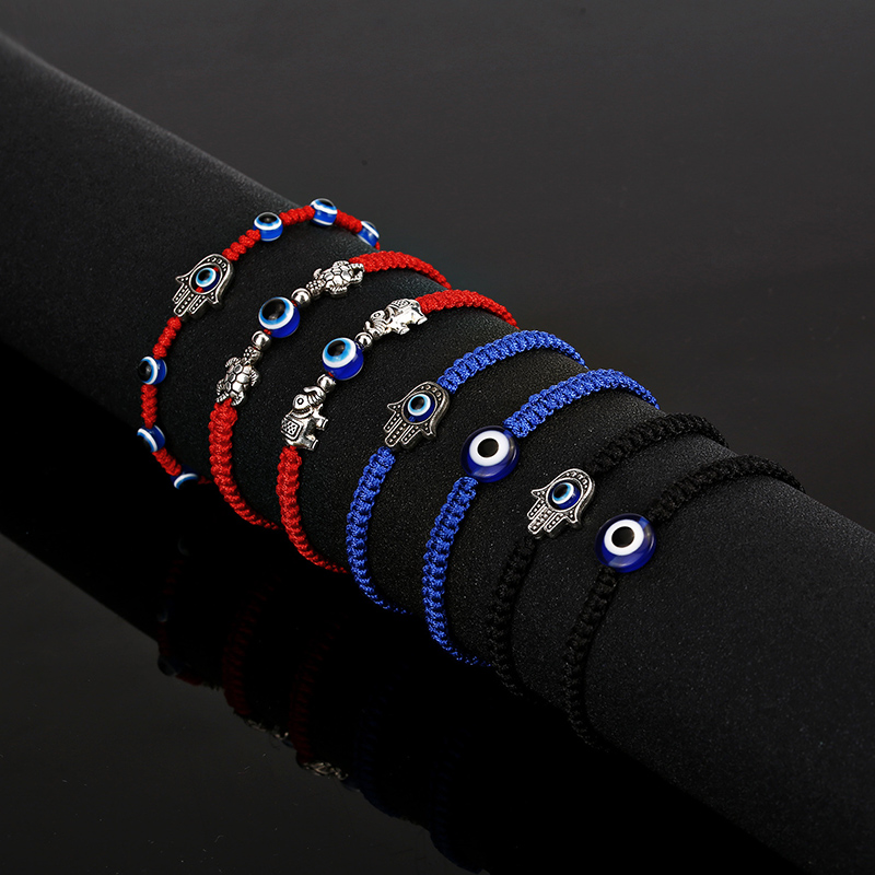 Men Accessories Evil Eye - Noter الرجال سوار قابل للتعديل فاطمة