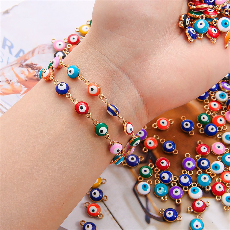 100 قطعة من قلادات العين الشري - مراجعة Men Accessories Evil Eye وسعره