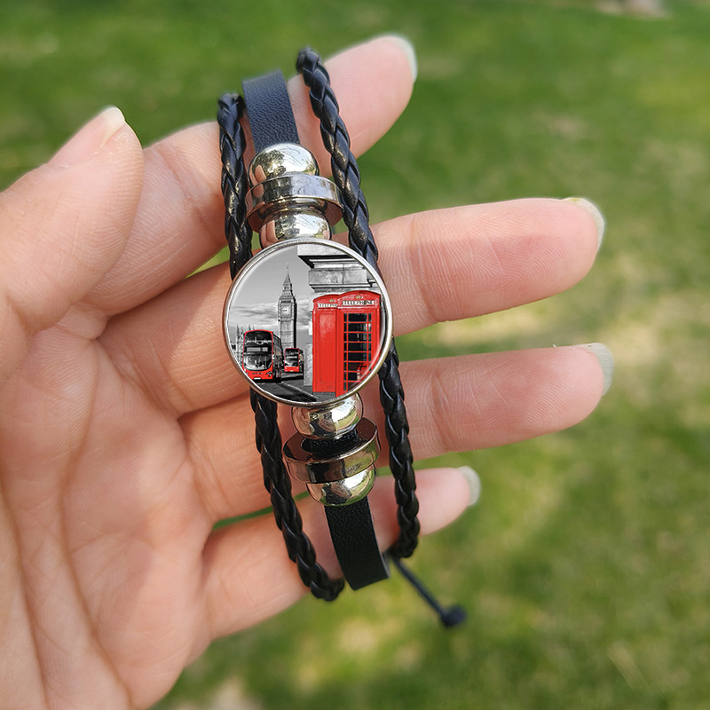 لندن تذكارية أساور هدية حامل ا - مراجعة Men'S Accessories London وسعره