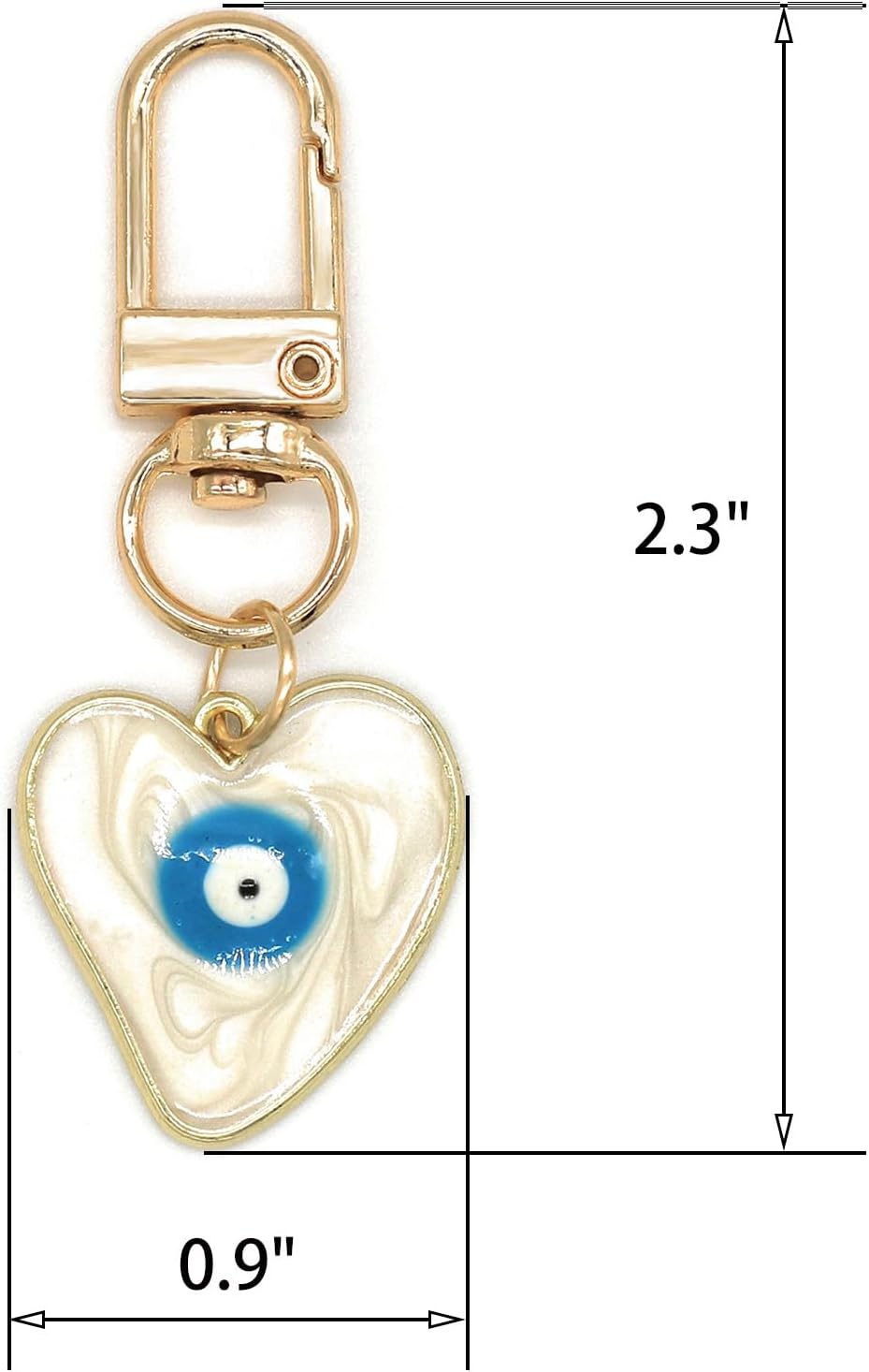 سلاسل مفاتيح بتصميم العين الشر - مراجعة Men Accessories Evil Eye وسعره