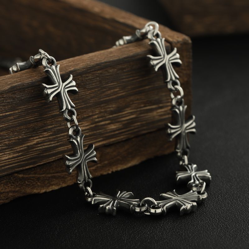 سلسلة فاسق مع قلادة الصليب للر - مراجعة Men'S Accessories Premium وسعره