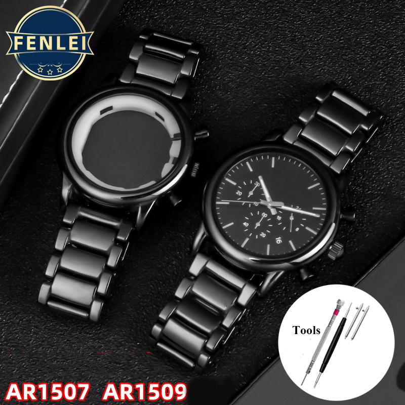 حزام من السيراميك وحالة للرجال - مراجعة Men'S Accessories Armani وسعره