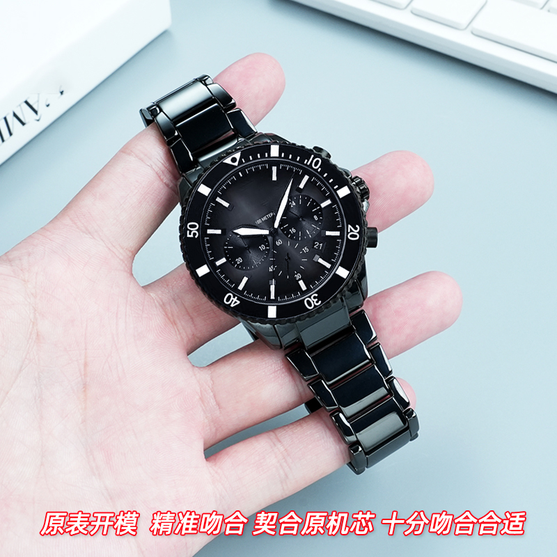 حزام ساعة سيراميك + حافظة لساع - مراجعة Men'S Accessories Armani وسعره