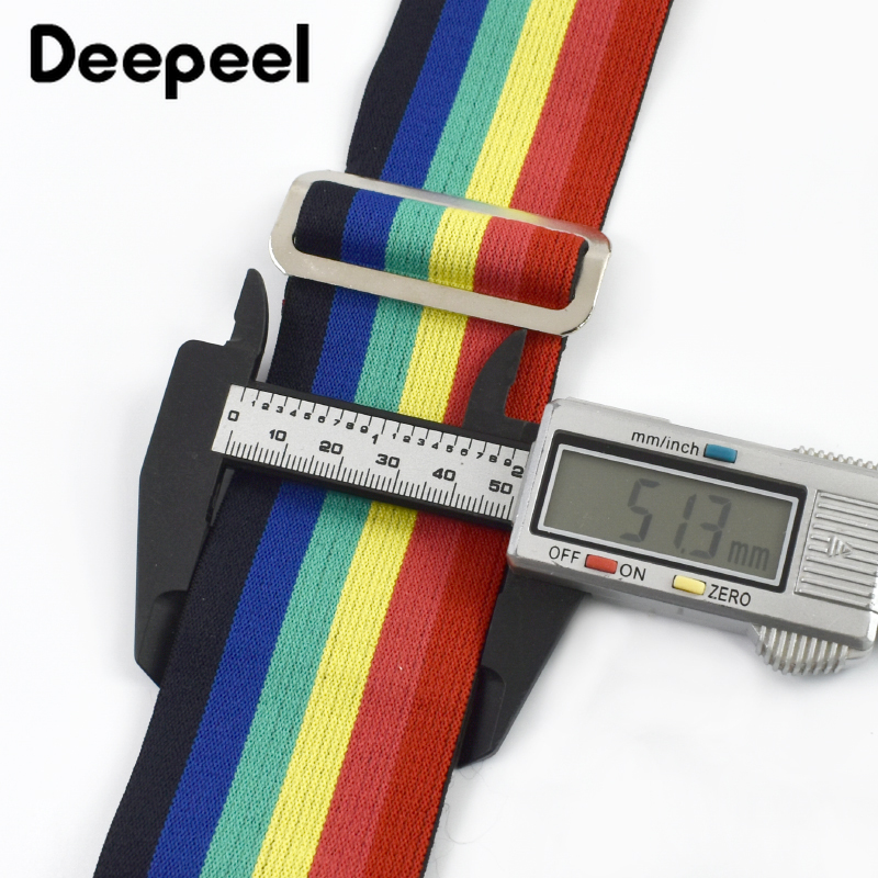 1 قطعة 5 سنتيمتر واسعة قوس قزح - مراجعة Men'S Accessories Types وسعره