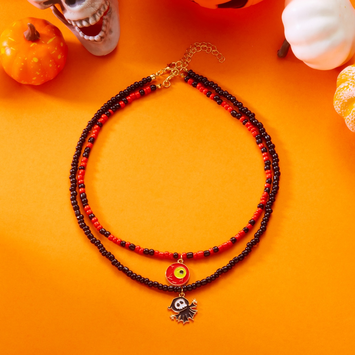 طبقة مزدوجة عين الشر قلادة قلا - مراجعة Men Accessories Evil Eye وسعره