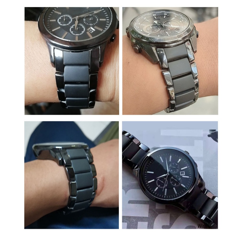 حزام ساعة سيراميك ل أرماني AR1 - مراجعة Men'S Accessories Armani وسعره