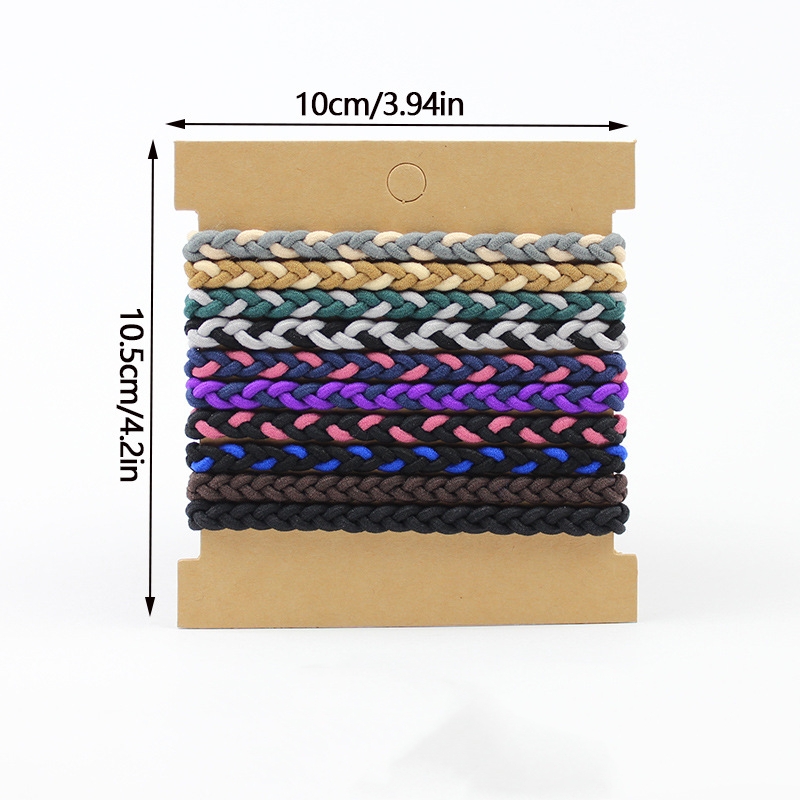 10 قطع من ربطات الشعر البوهيمي - مراجعة Men'S Accessories Holder وسعره