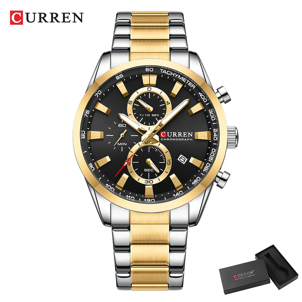 CURREN ساعات كوارتز كرونو رياض - مراجعة Men Accessories Jewelry وسعره