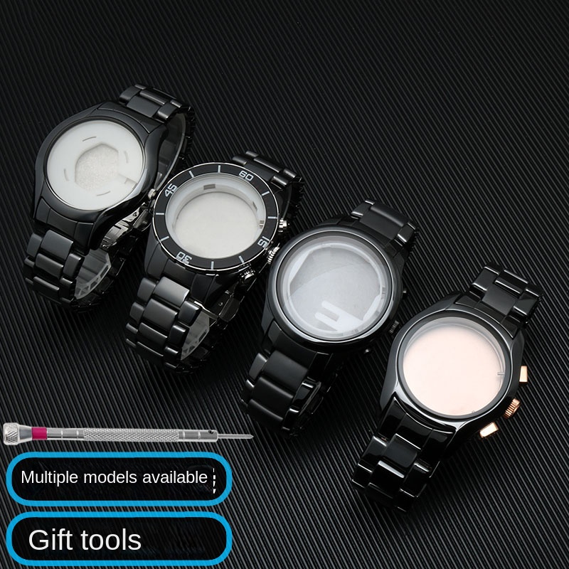 طقم حزام وعلبة سيراميك أسود لس - مراجعة Men'S Accessories Armani وسعره