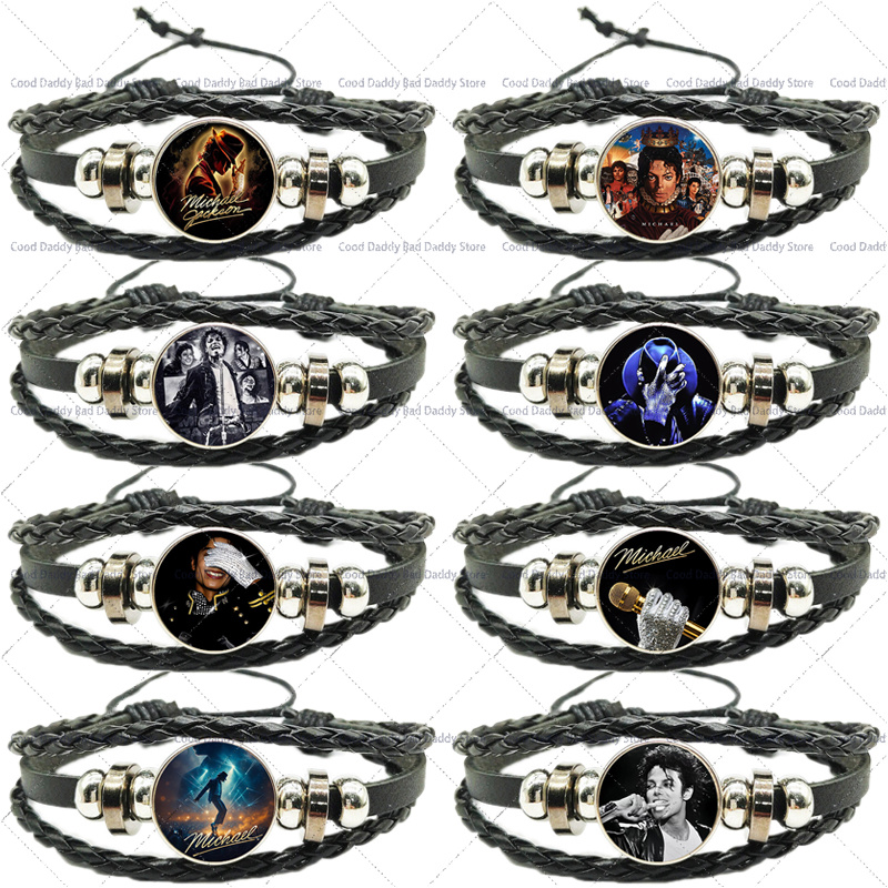 سوار ميشيل جاكسون المنسوج يدوي - مراجعة Men Accessories Jewelry وسعره
