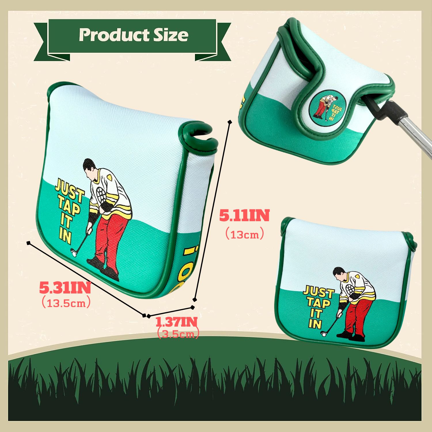 بو الجلود مضرب الغولف غطاء للر - مراجعة Men'S Accessories Premium وسعره