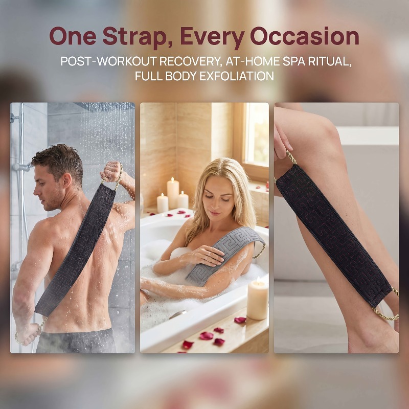 فرشاة ظهر طويلة لتقشير وتنظيف  - مراجعة Men'S Accessories Types وسعره