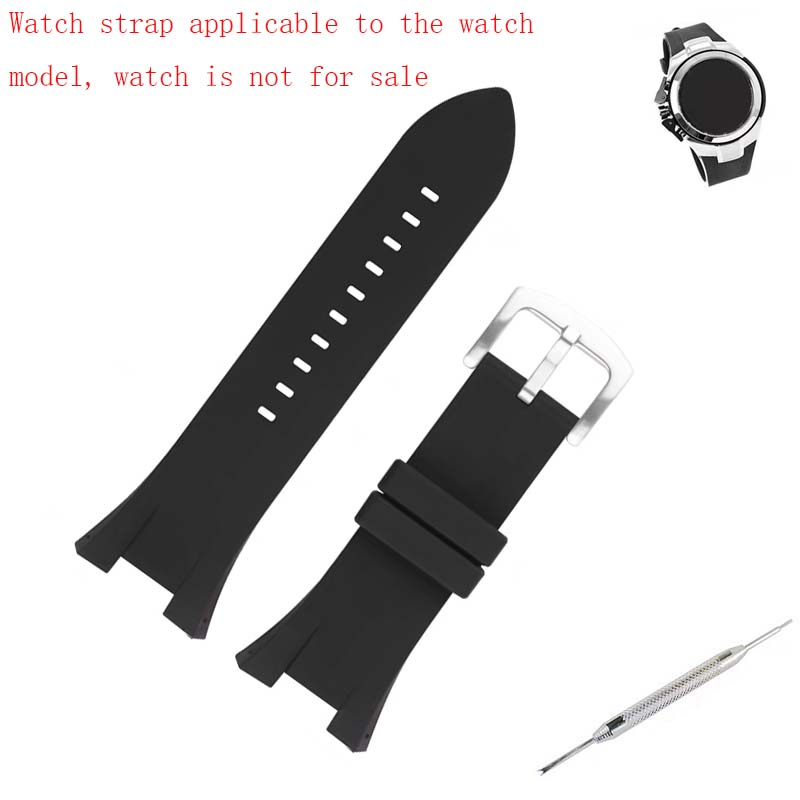 إكسسوارات حزام ساعة مطاطي للرج - مراجعة Men'S Accessories Armani وسعره